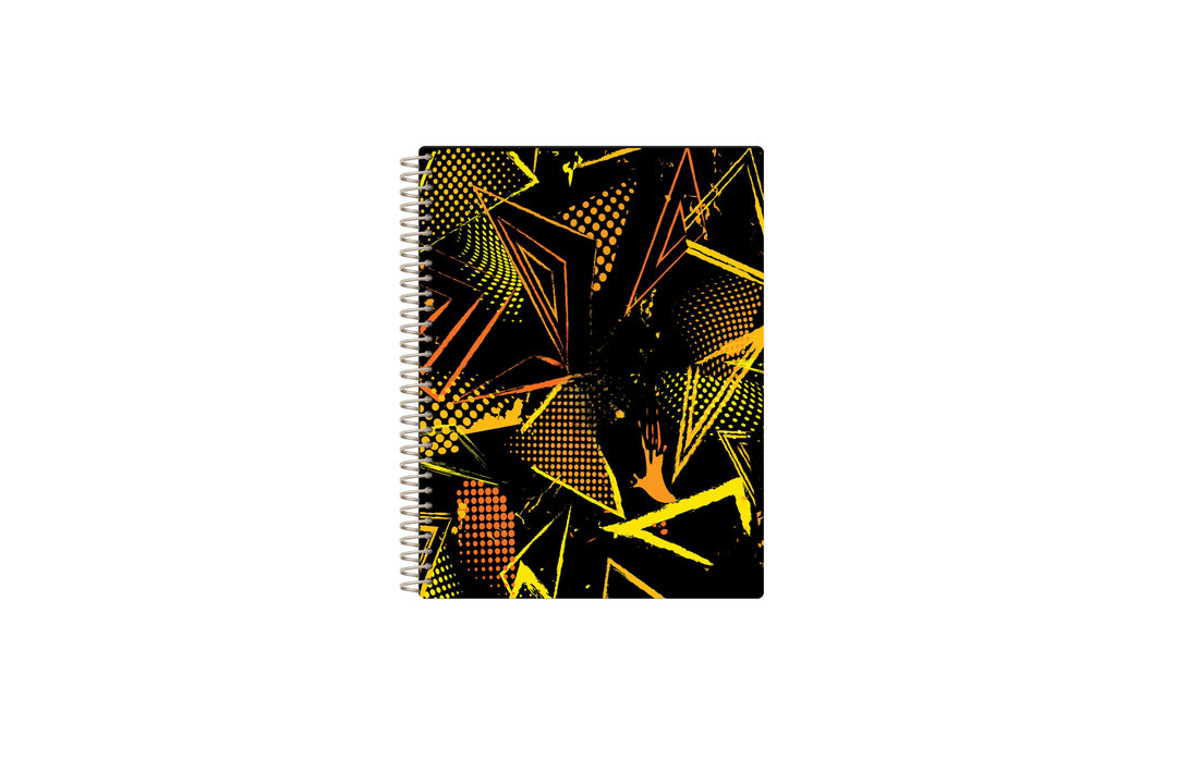 Baseball Scorebook  - YELLOW GRUNGE