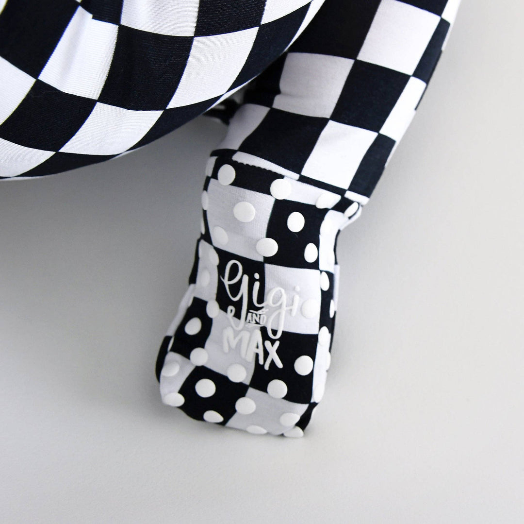 Axel Gigi & Max Newborn Zip Bamboo Onesie