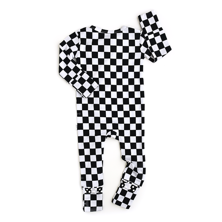 Axel Gigi & Max Newborn Zip Bamboo Onesie