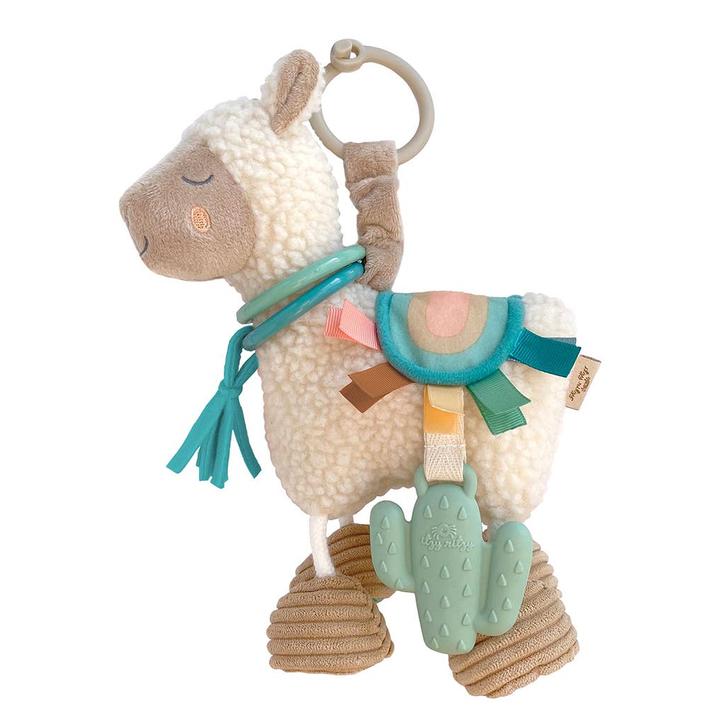 LLAMA Itzy Friends Link & Love™ Activity Plush with Teether Toy