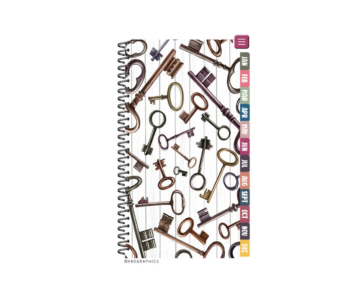 2024 PhoneLife Daily Realtor Digital Planner | ANTIQUE KEY