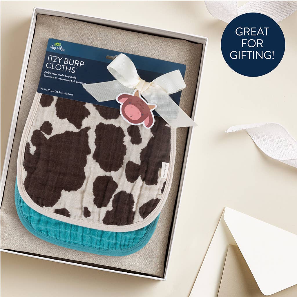 Giddy Up Itzy Burp Cloths™