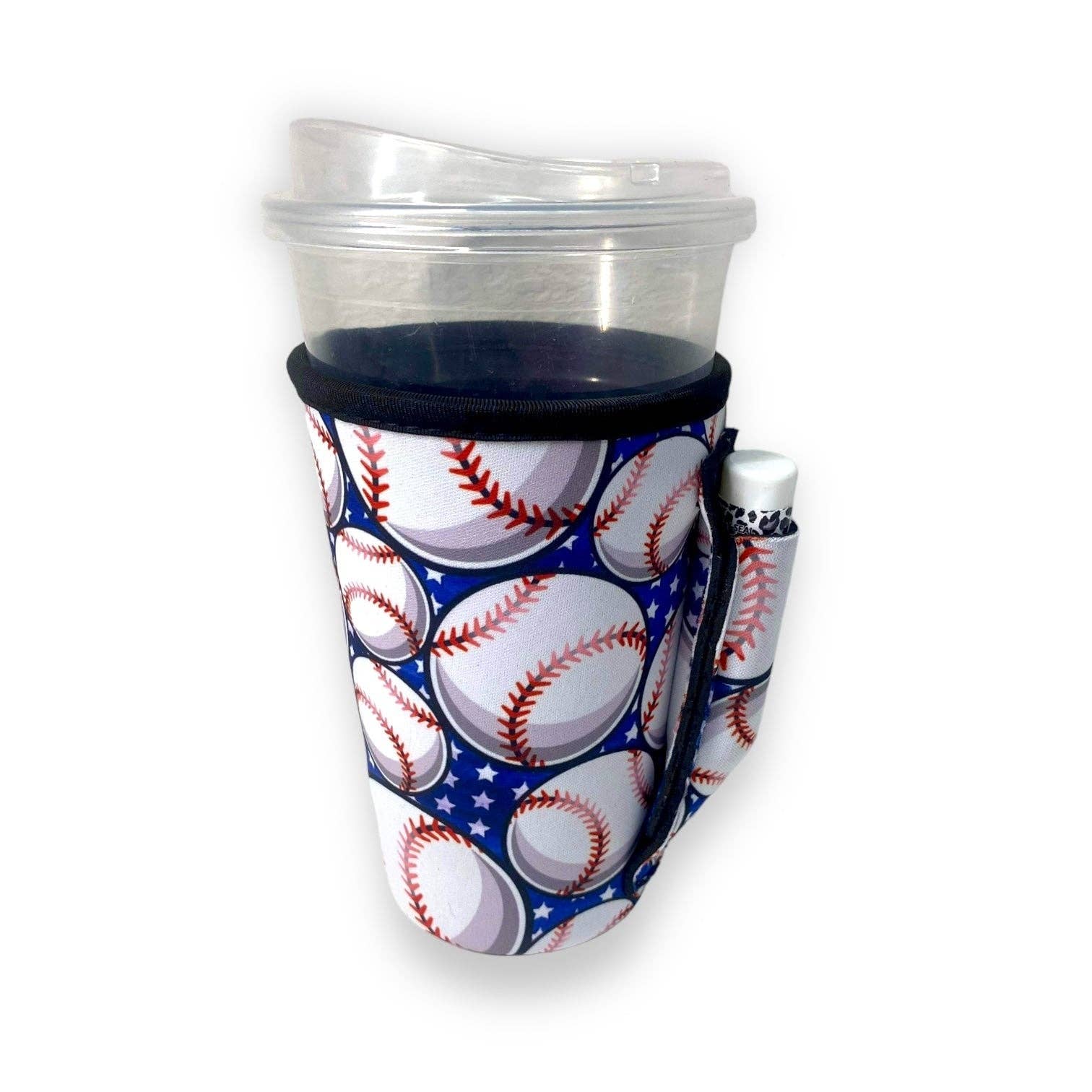 Baseball Stars 16oz PINT Glass / Medium Fountain Drinks and Hot Coffee Handlers™