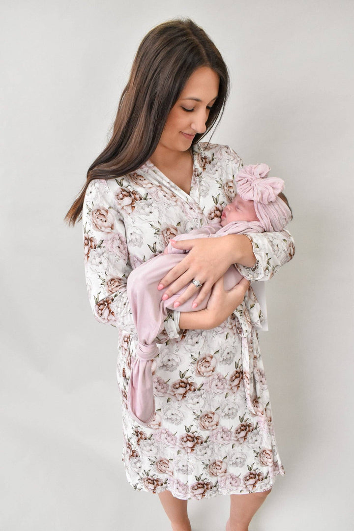 Floral Dreams Rockin Royalty Mommy Robe