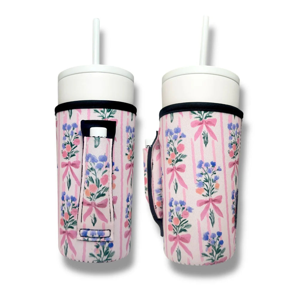 Floral Bouquet 20oz Large Coffee / Tea / Tumbler Handler™