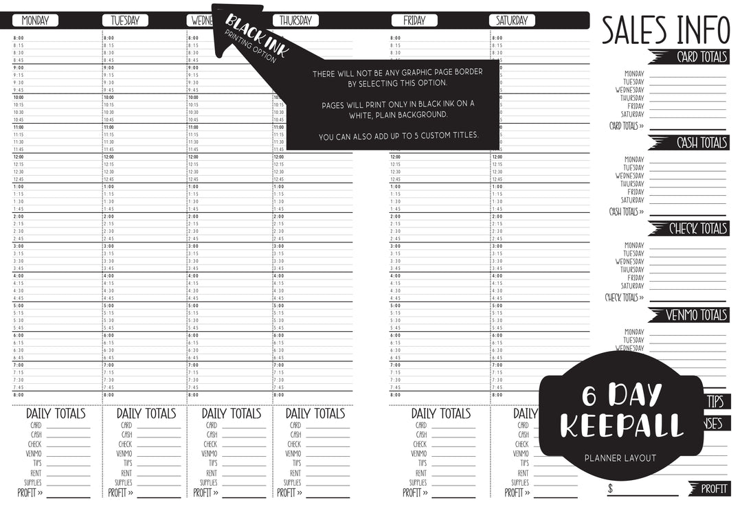 Keepall Appointment Book -  STYLIST COLLAGE