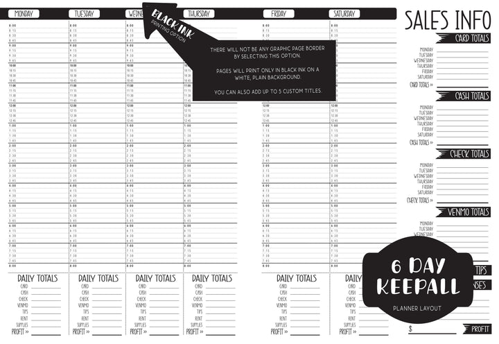 Keepall Appointment Book -  STYLIST COLLAGE