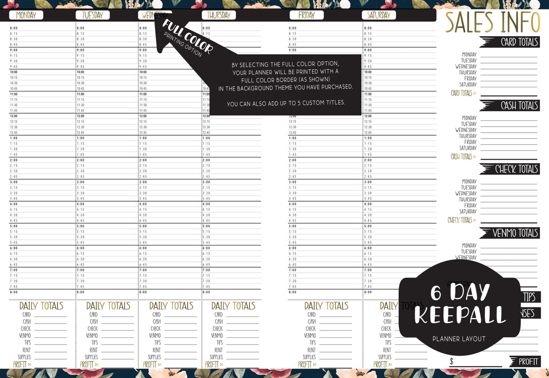 Keepall Appointment Book -  STYLIST COLLAGE