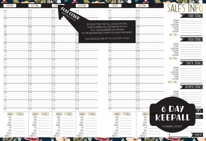 Keepall Appointment Book -  STYLIST COLLAGE