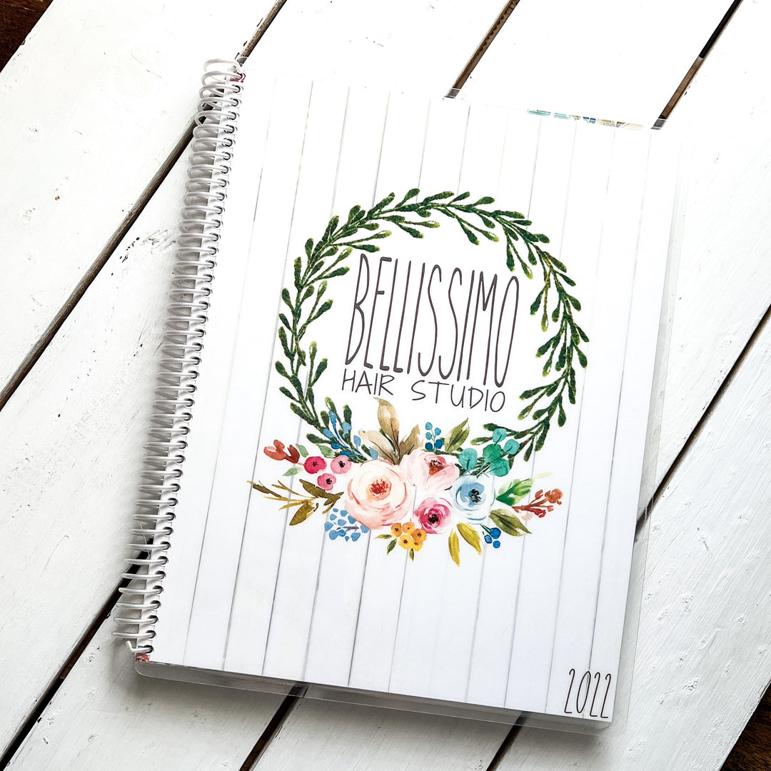 Sales Tracker Appointment Book - CUSTOM LEOPARD SALON