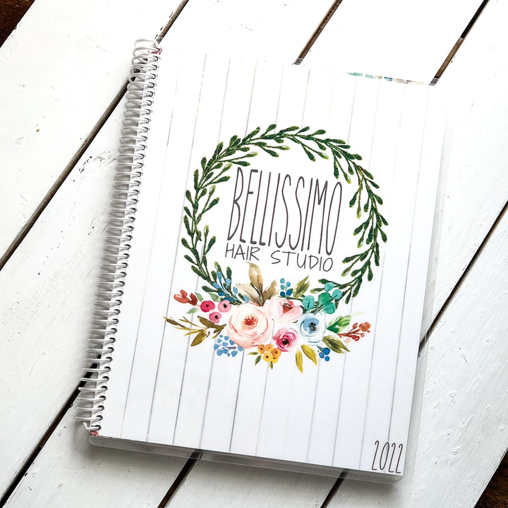 Sales Tracker Appointment Book - CUSTOM LEOPARD SALON