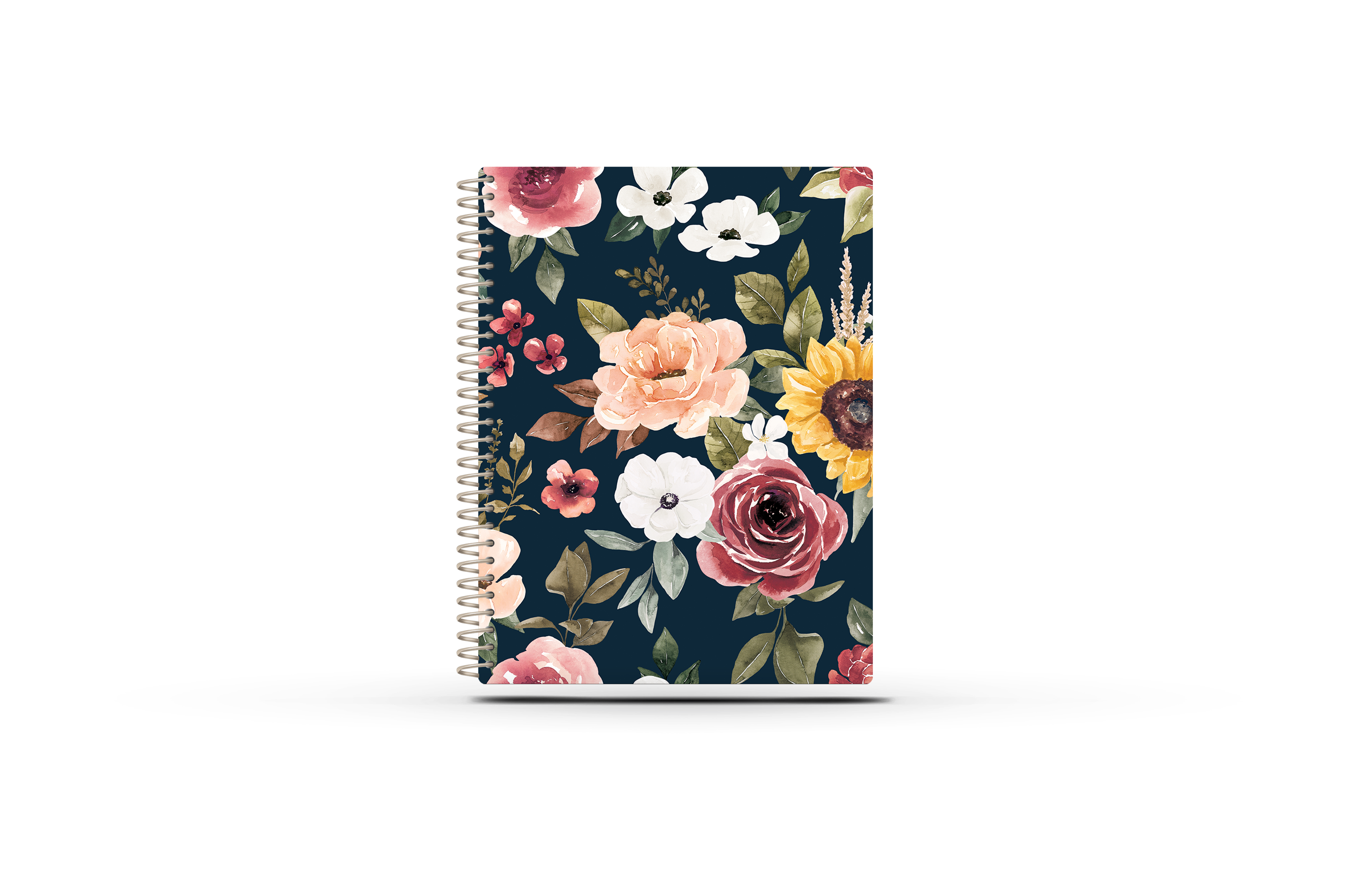 Small Biz Sales Planner - AUTUMN NAVY FLORAL