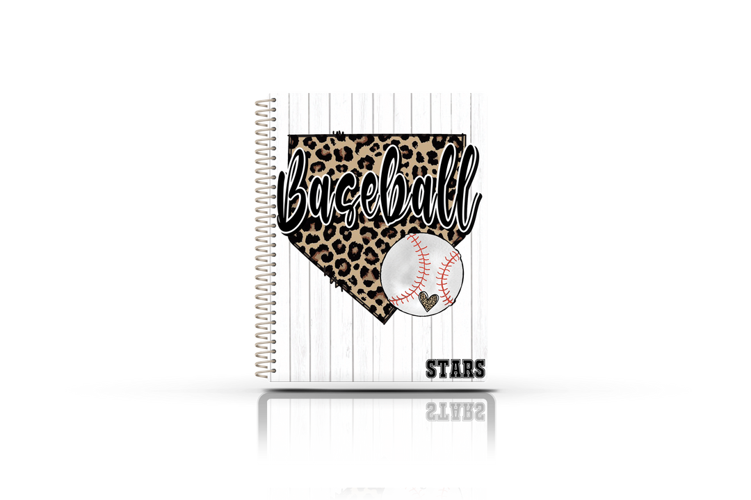Baseball Scorebook  - LEOPARD DIAMOND BASEBALL