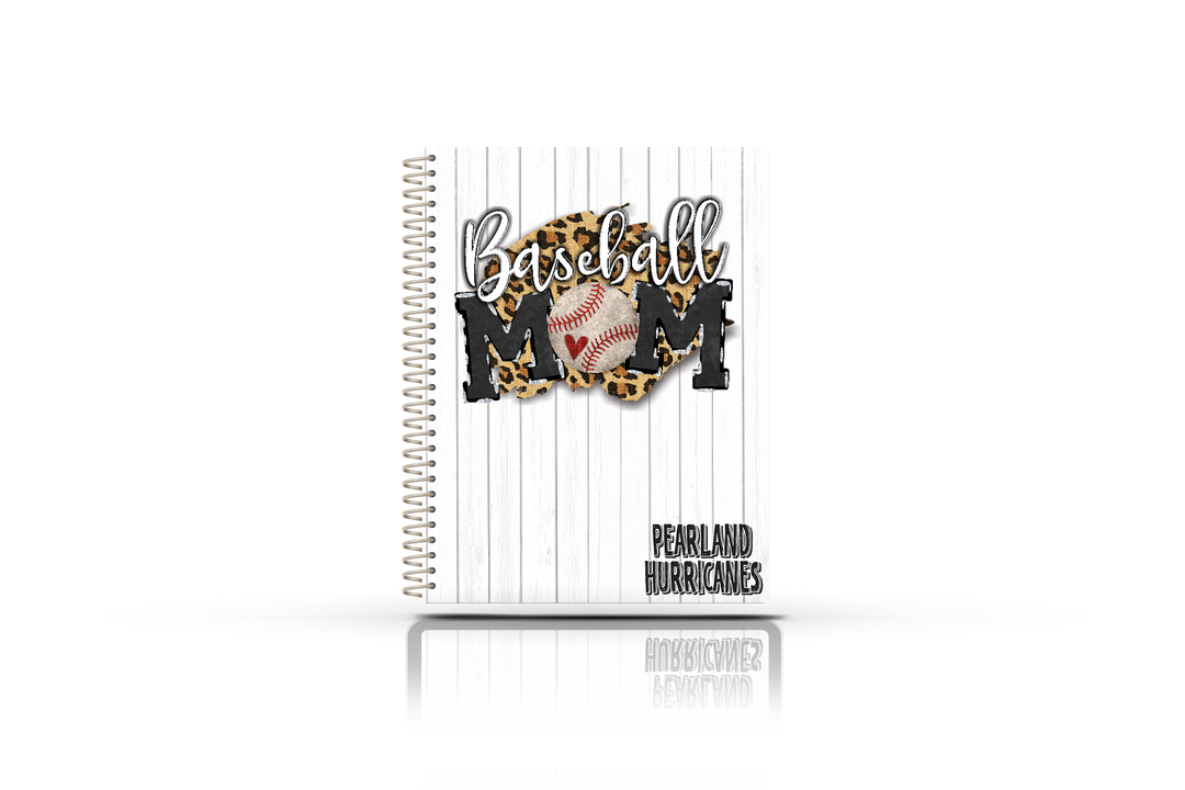 Baseball Scorebook  - LEOPARD BASEBALL MOM