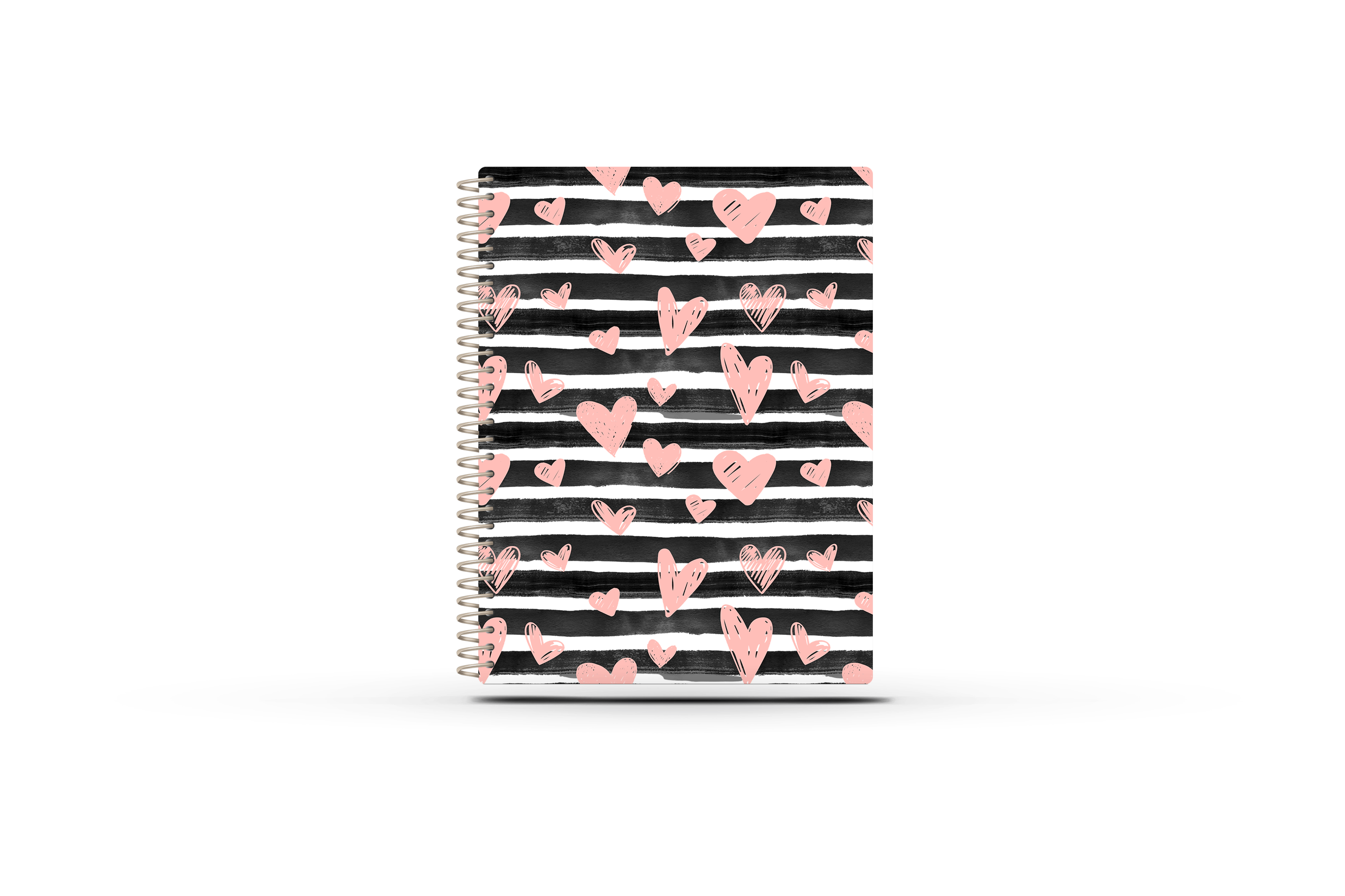 Small Biz Sales Planner - BLACK LINED HEARTS