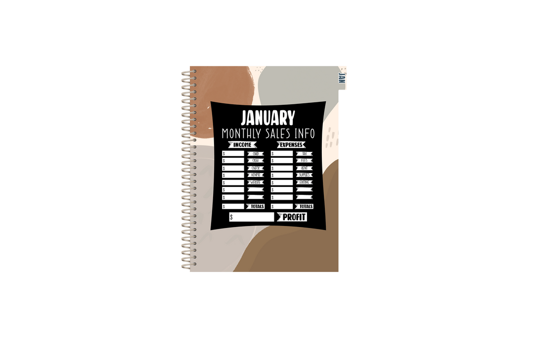 Photography Appointment Book - BOHO ABSTRACT 2