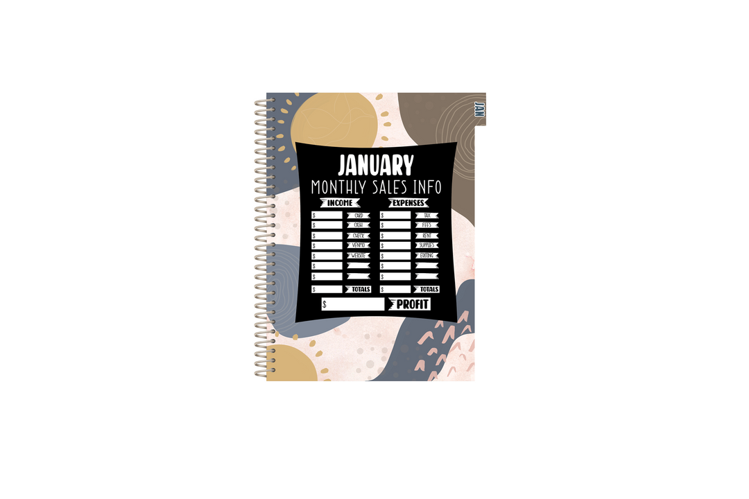 Photography Appointment Book - BOHO ABSTRACT 3