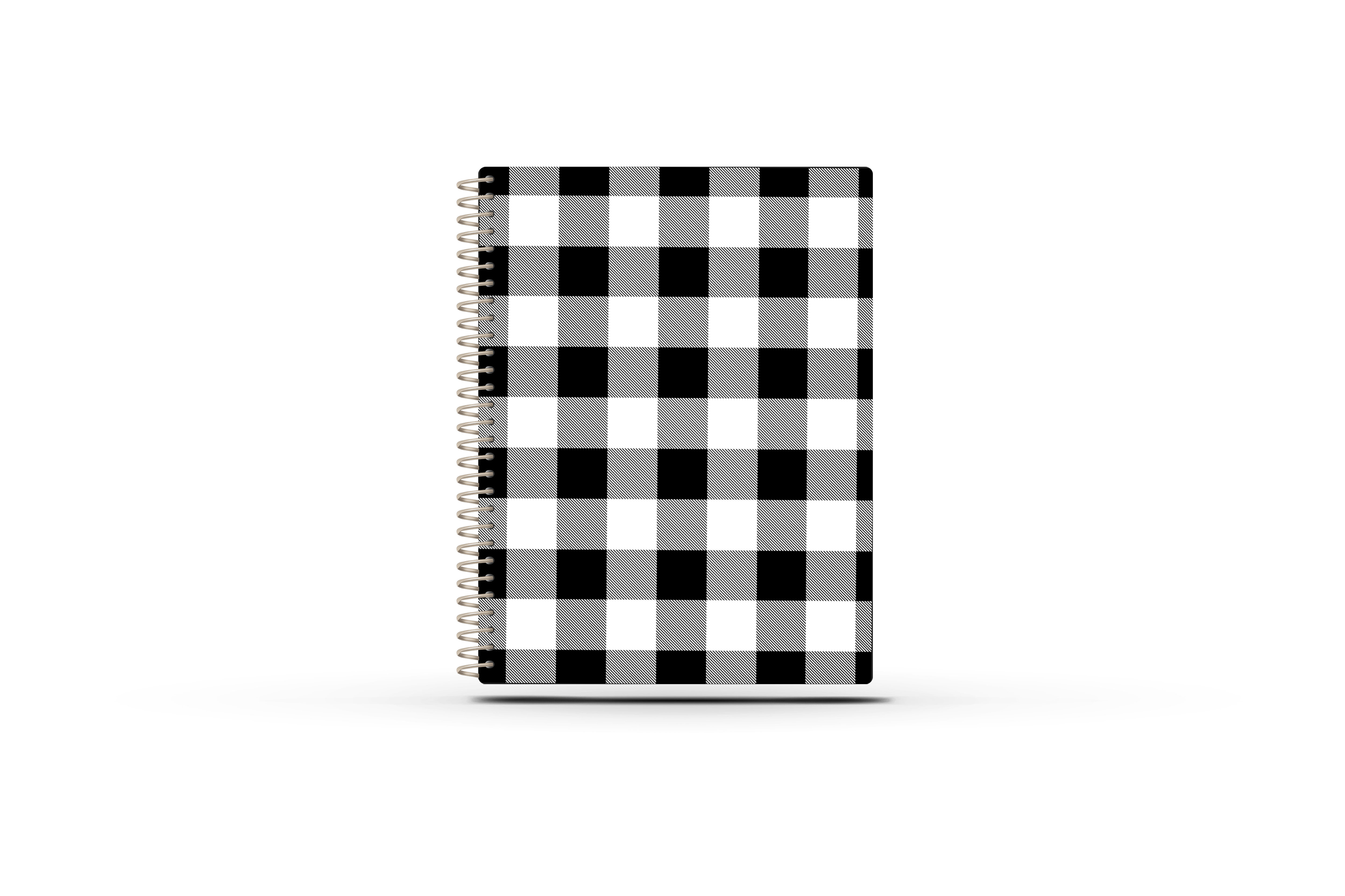 Small Biz Sales Planner - BW BUFFALO PLAID