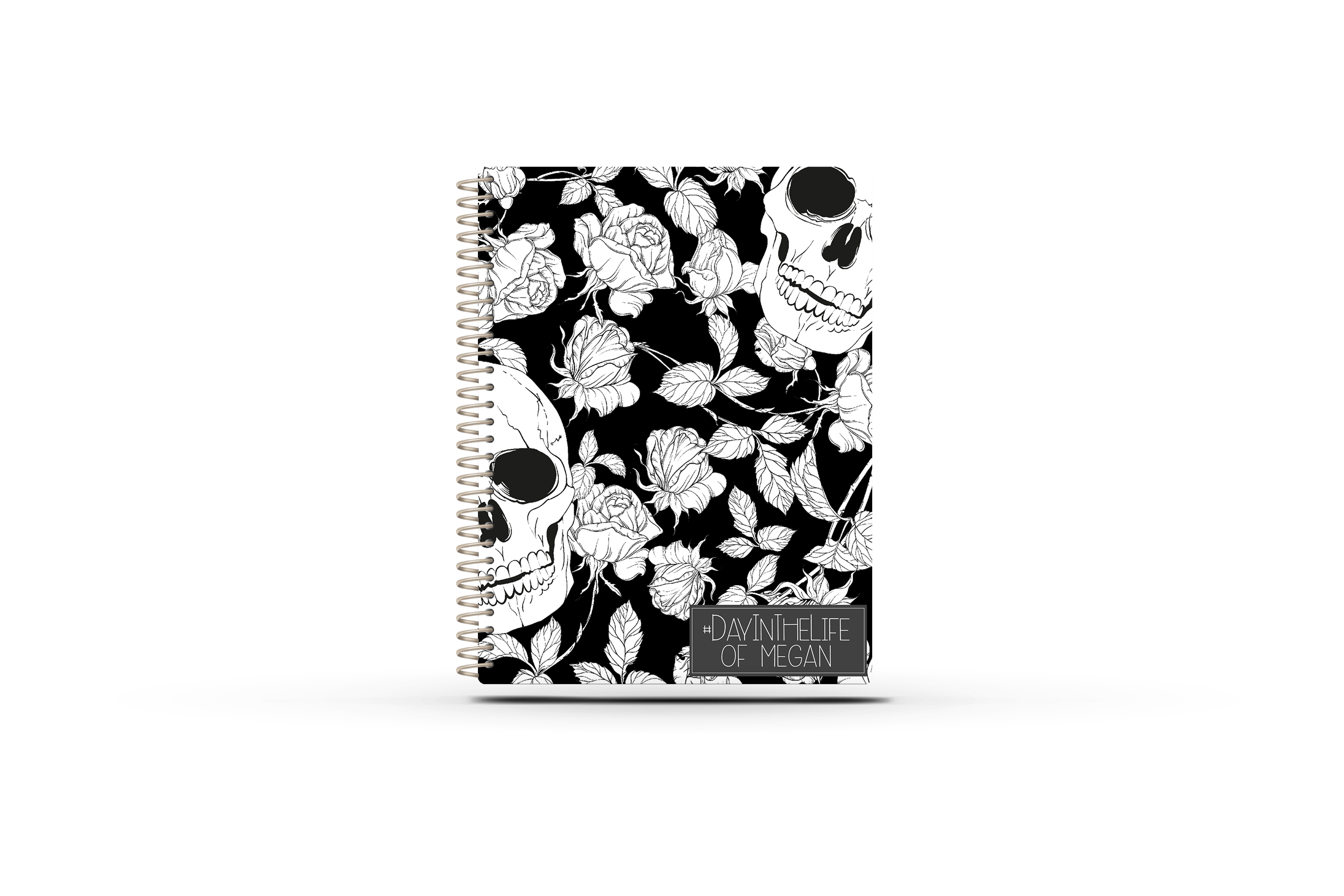 Photography Appointment Book - BW SKULLS