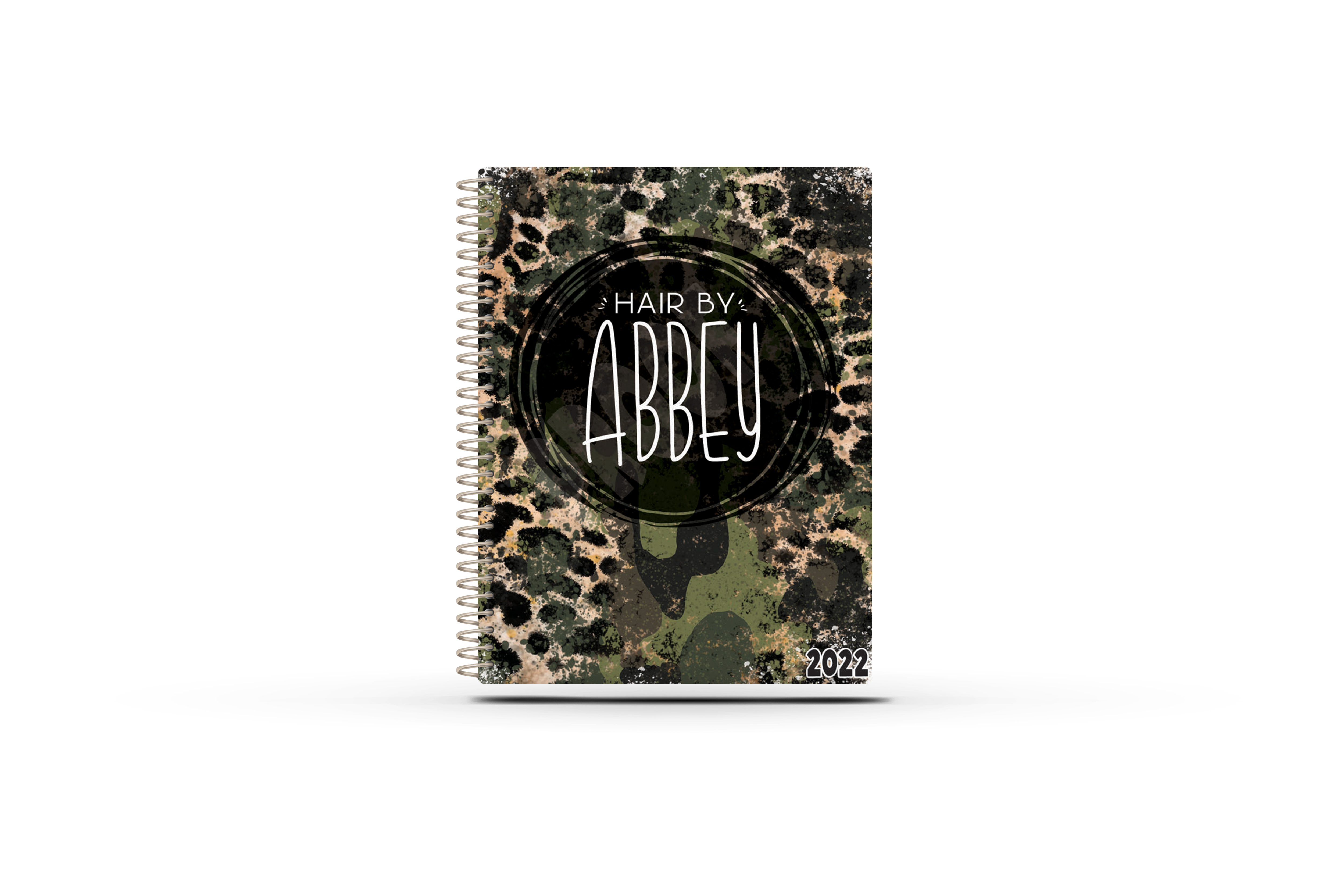 Sales Tracker Appointment Book - CAMO LEOPARD