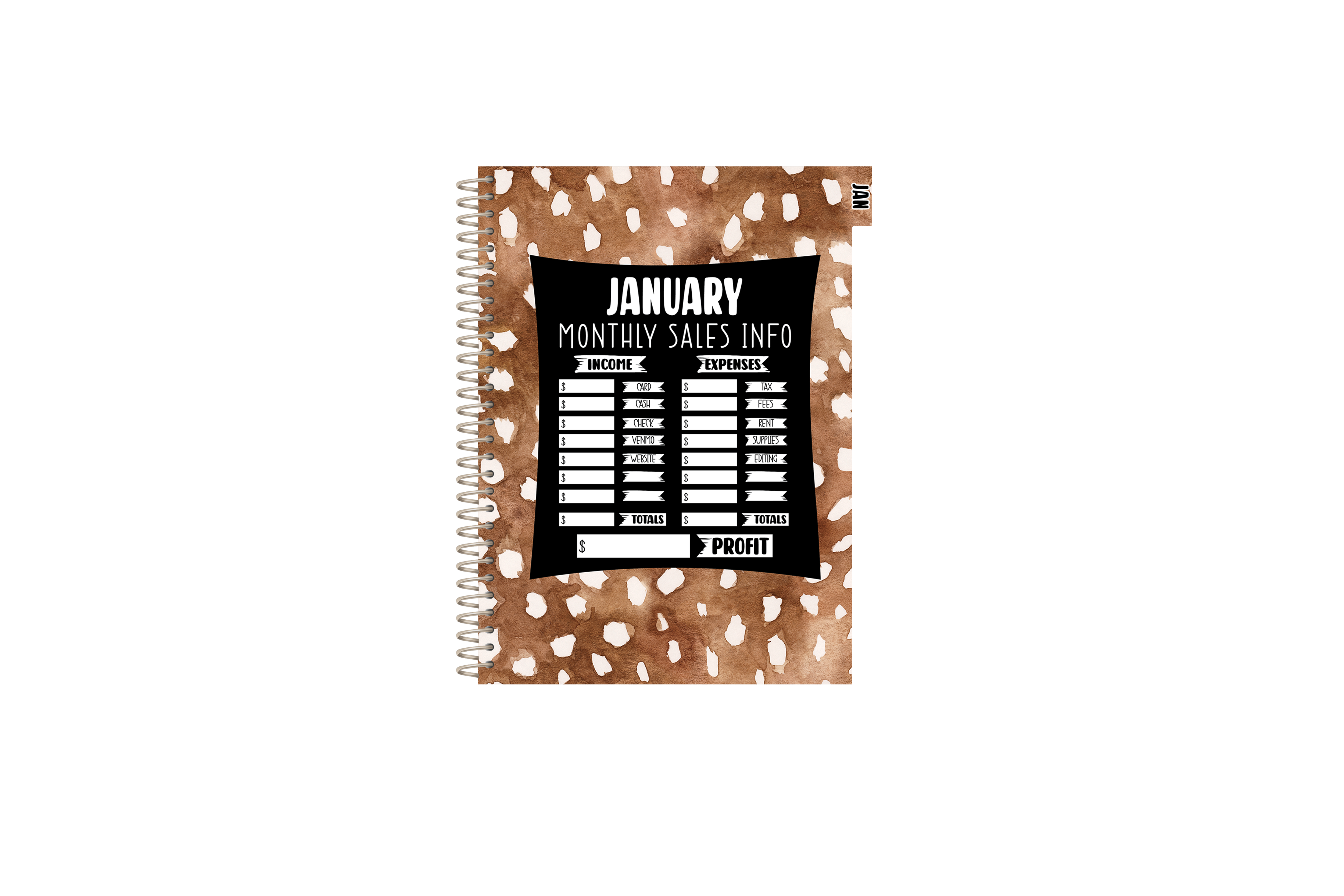 Photography Appointment Book - FAWN GEMSTONE