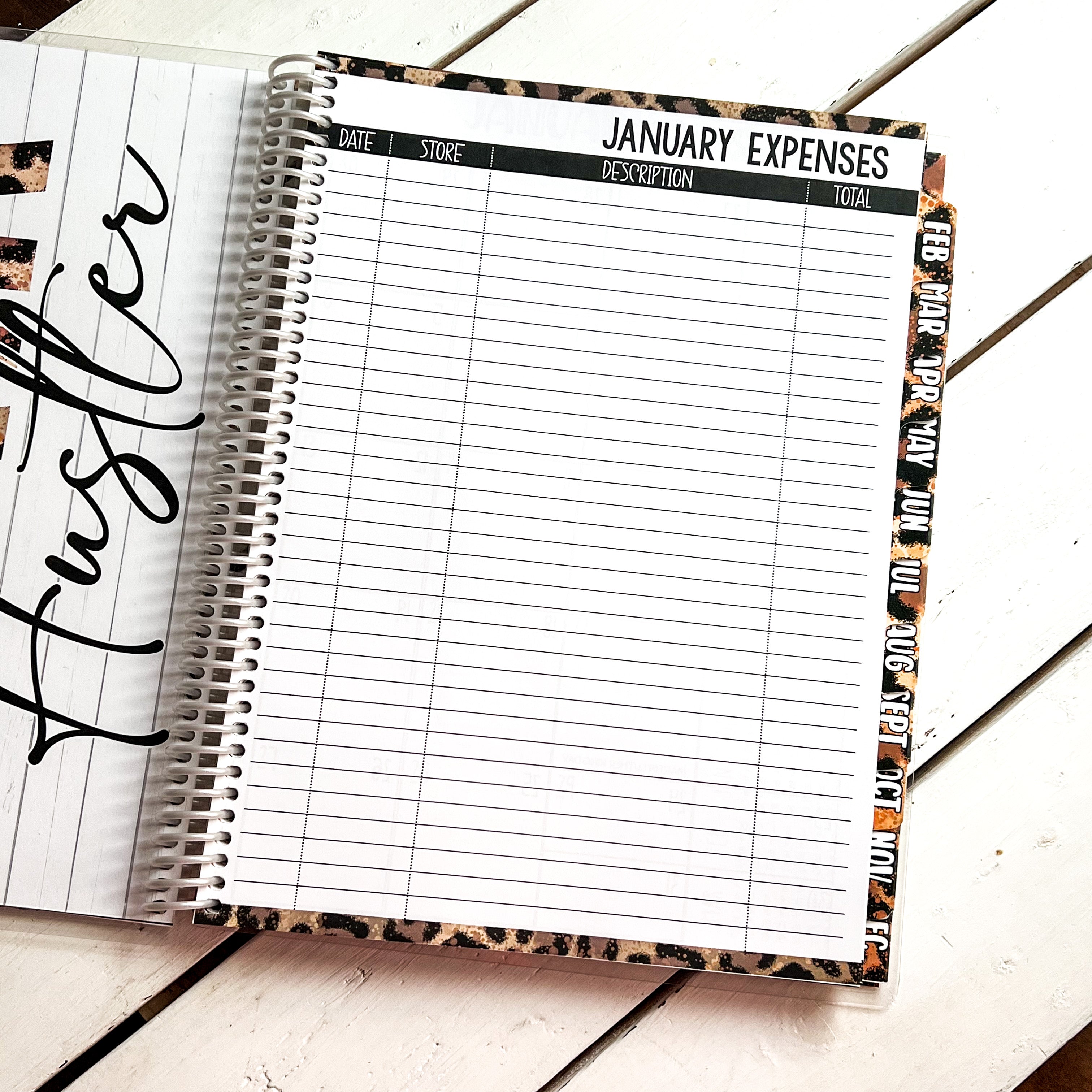Keepall Appointment Book - BLACK LINED HEARTS