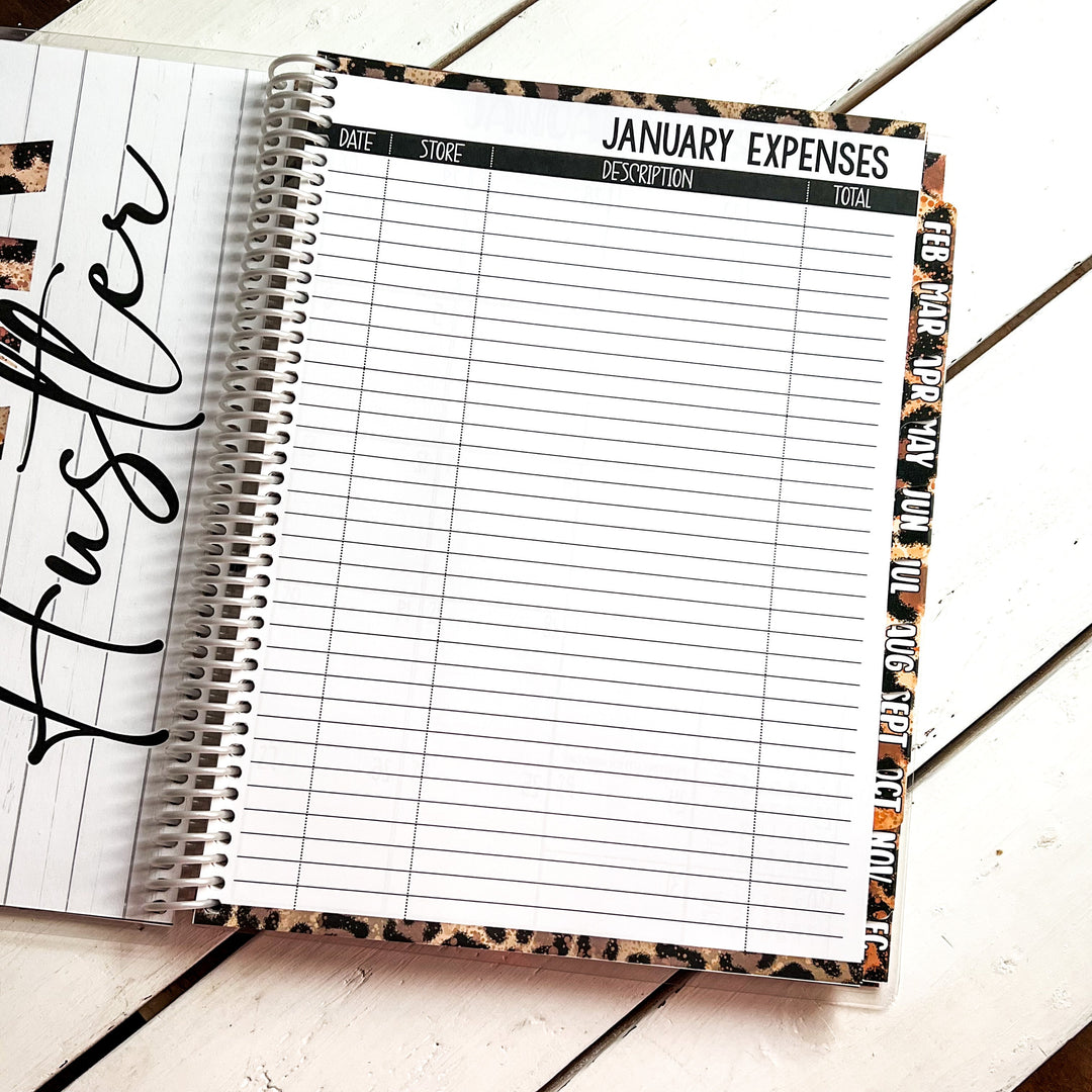 Keepall Appointment Book - BLACK LINED HEARTS