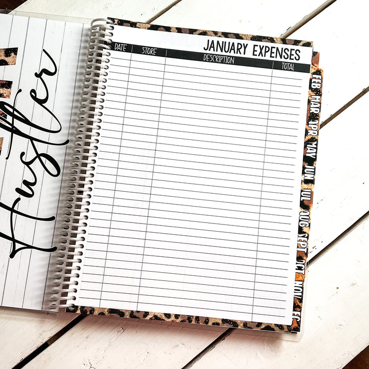 Keepall Appointment Book - BLACK LINED HEARTS
