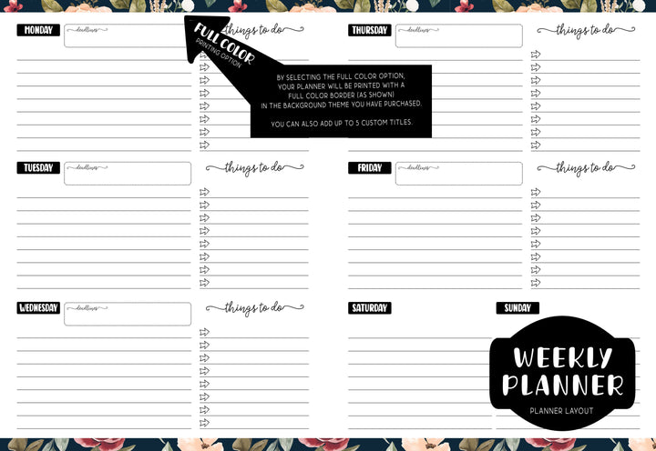 Weekly Planner - BEST MOM EVER