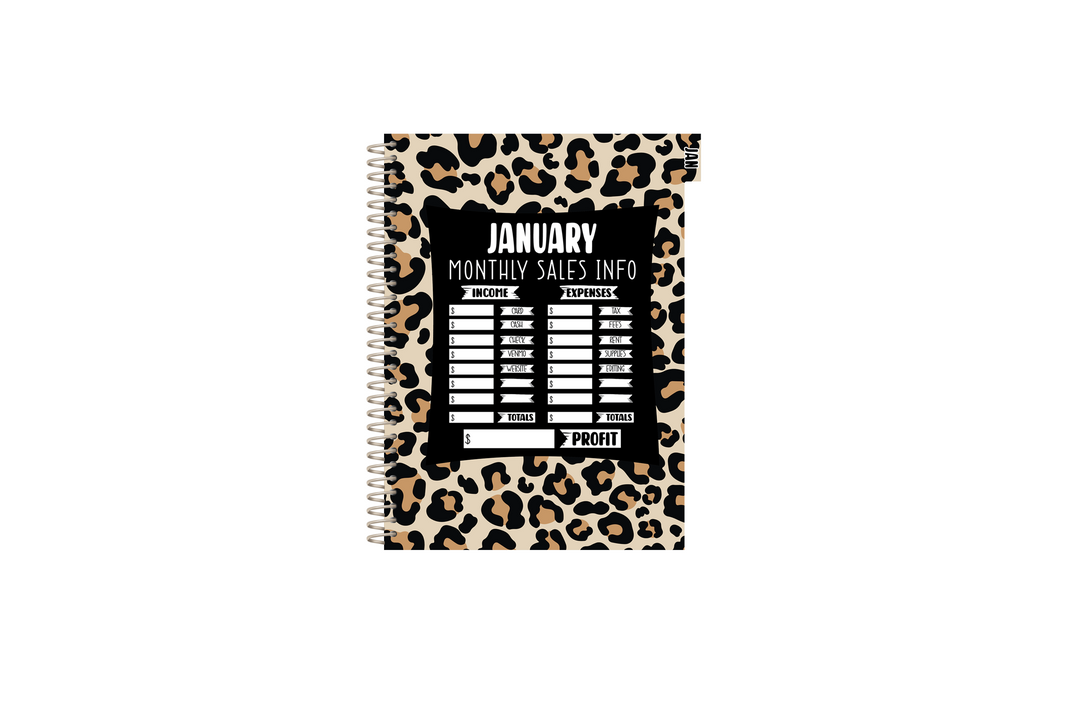 Photography Appointment Book - LEOPARD LIGHT