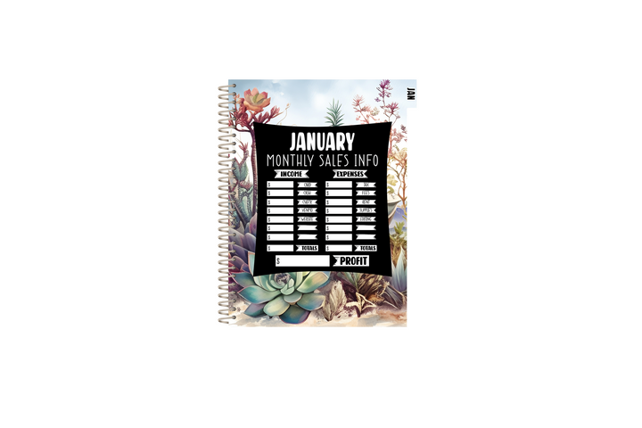 Photography Appointment Book - SUCCULENT DESERT
