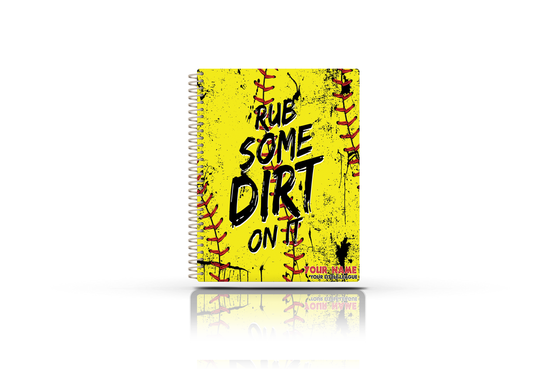 Softball Scorebook  - RUB SOME DIRT