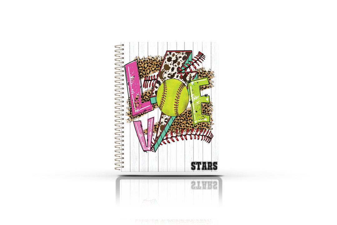 Softball Scorebook  - THUNDERBOLT LOVE
