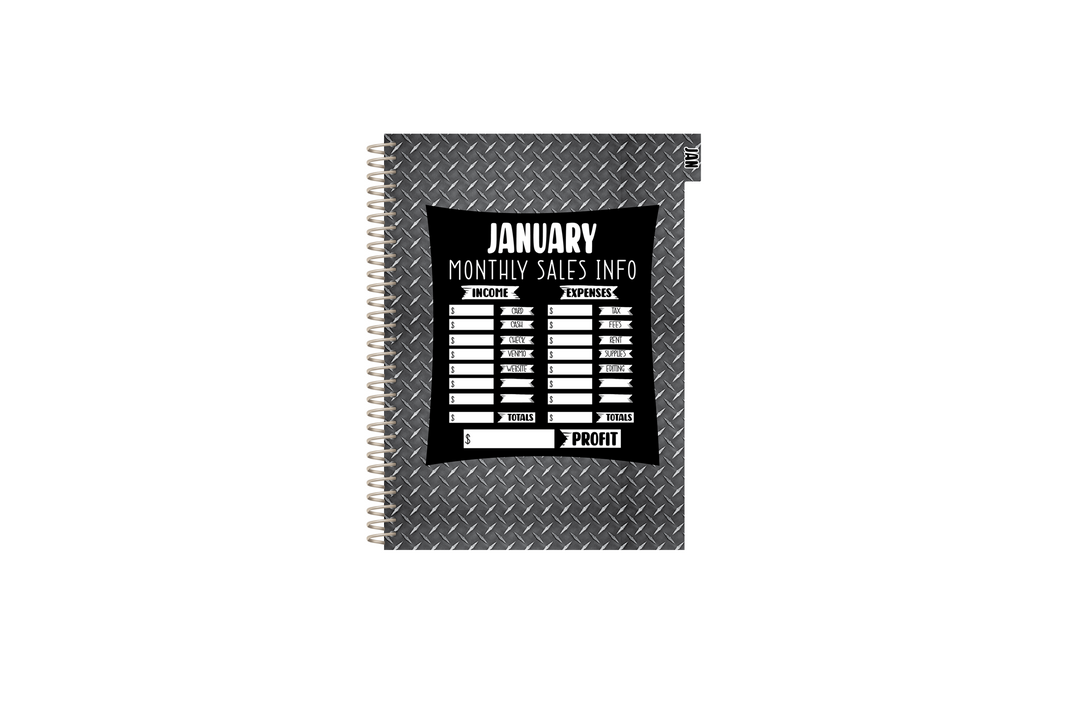 Photography Appointment Book - DARK STEEL