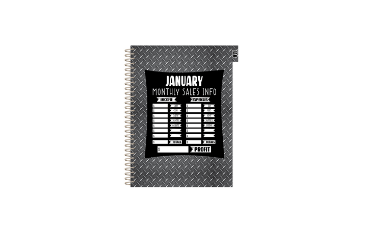 Photography Appointment Book - DARK STEEL