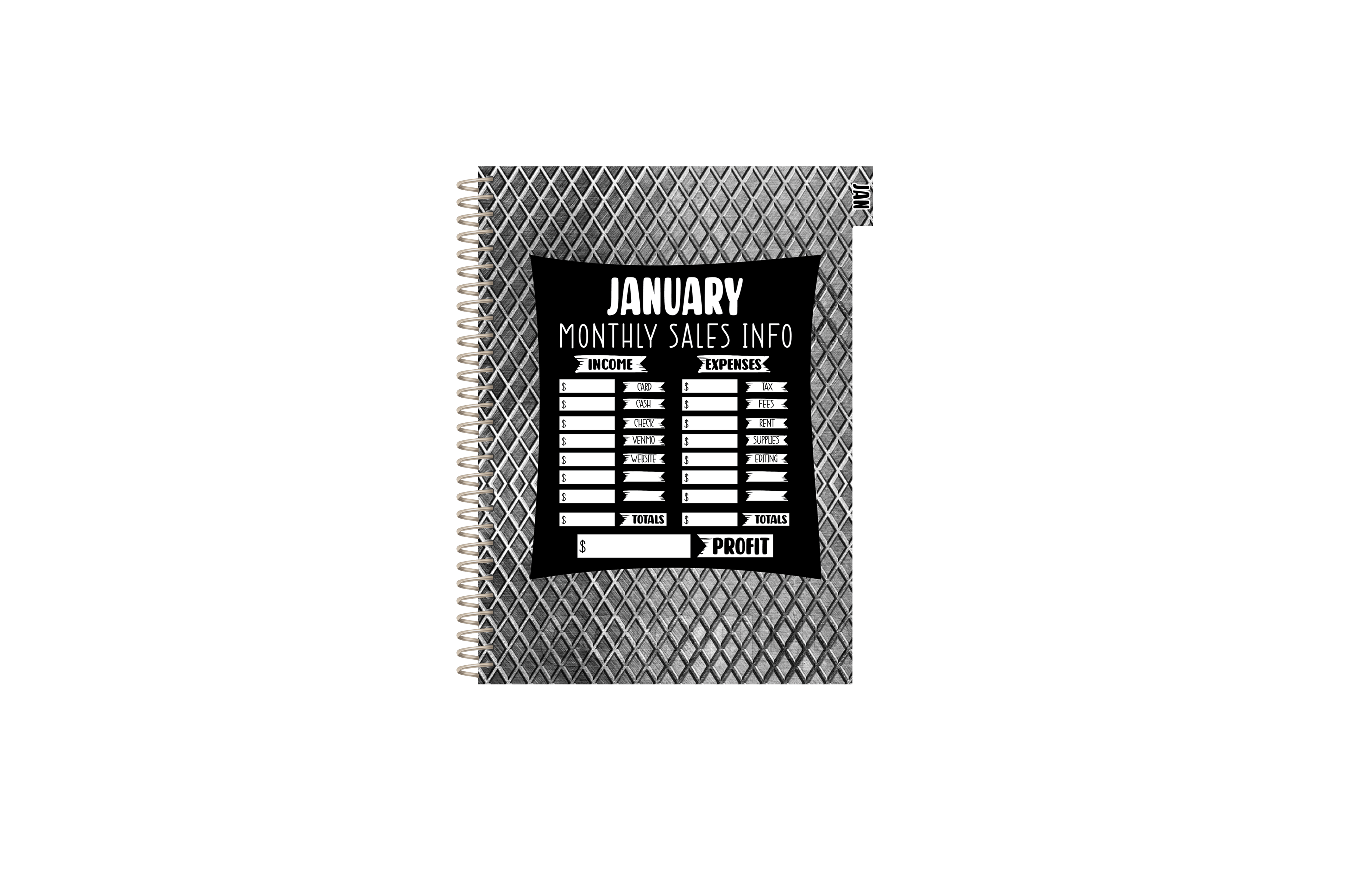 Photography Appointment Book - LIGHT STEEL