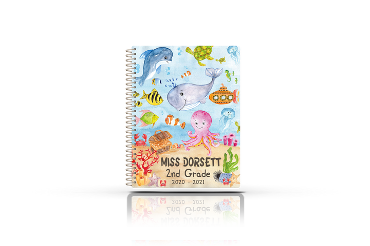 Reading/Writing Teacher Planner -  UNDER THE SEA